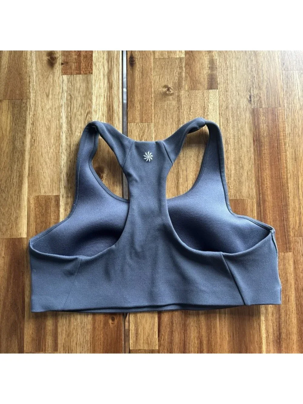 ATHLETA GIRL Gray Sports Bra Size 14 XL Gym Workout School Training‎ Sports